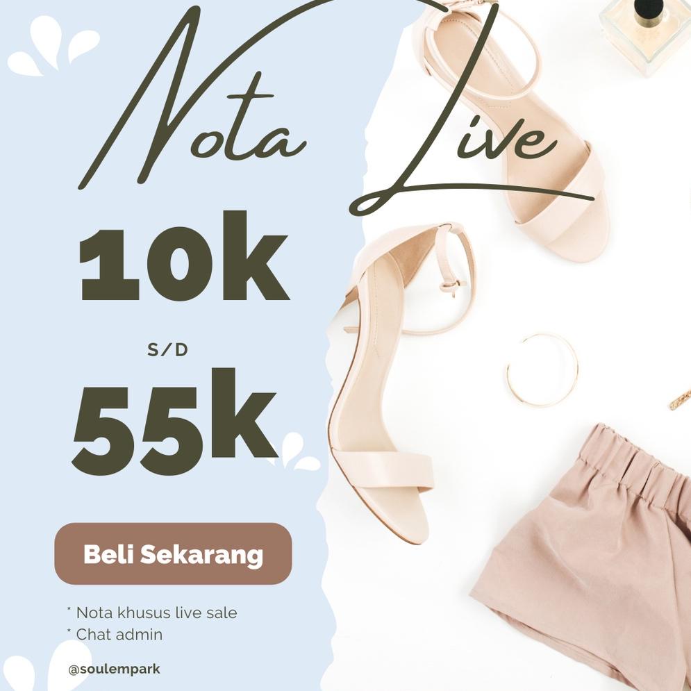 Terbaik Hari Ini  Beli 2 Gratis Mini Gold NOTA LIVE 15 - 55K | Soulempark