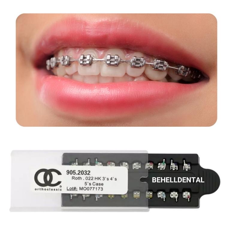 Big Sale ORI | BRACKET BEHEL METAL ORTHO CLASSIC USA | ROTH KAWAT PERMANEN PERBAIKAN GIGI ORTHOCLASS