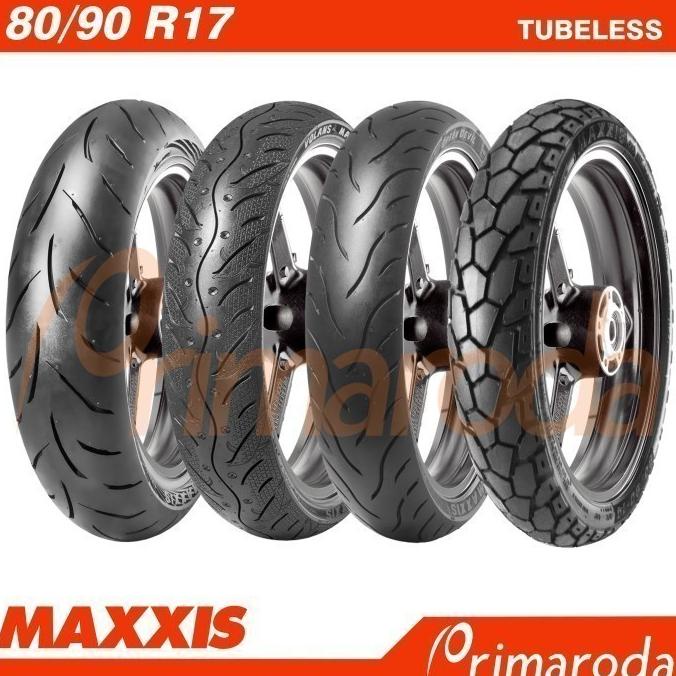 Ban Belakang Honda Sonic 150R Tubeless Maxxis 80/90 Ring 17 Promo