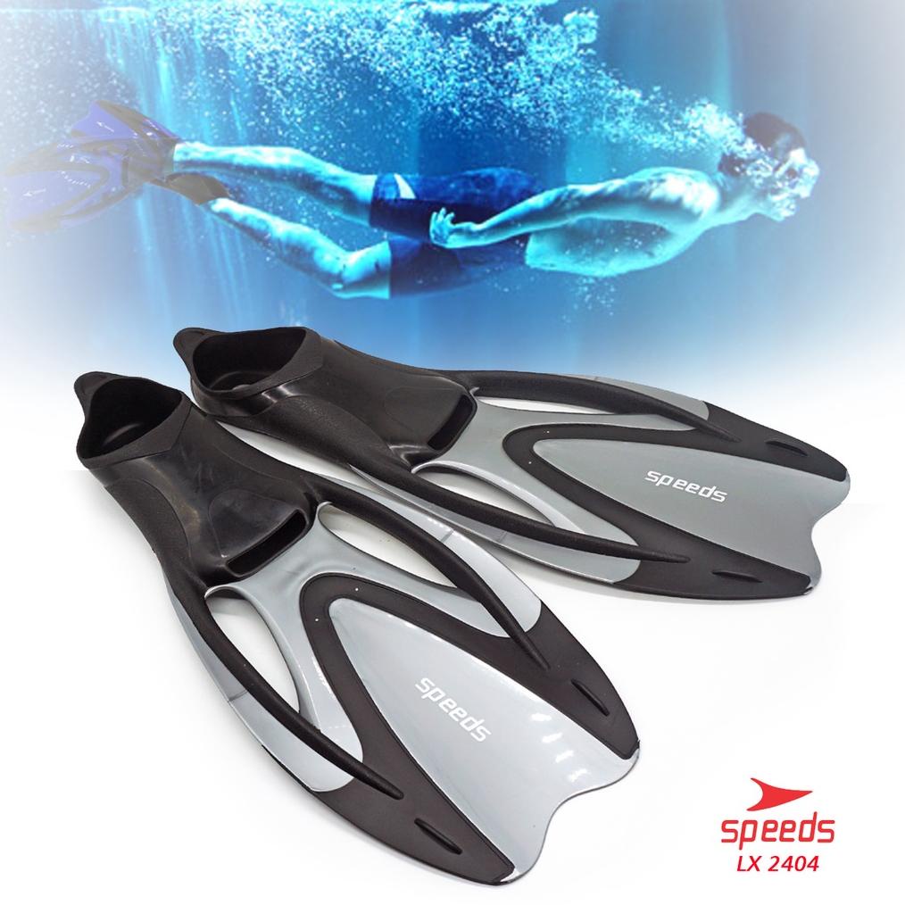 SPEEDS Fins Kaki Katak Selam Kaki Kodok Diving Fins Snorkeling Fins 2404