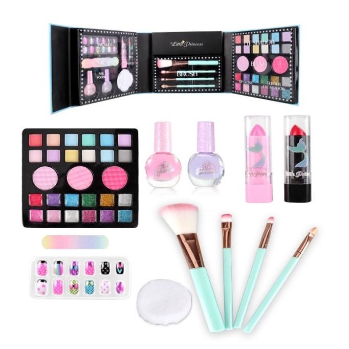 Mainan Anak perempuan Make Up set Anak simulasi Make up seperti Asli