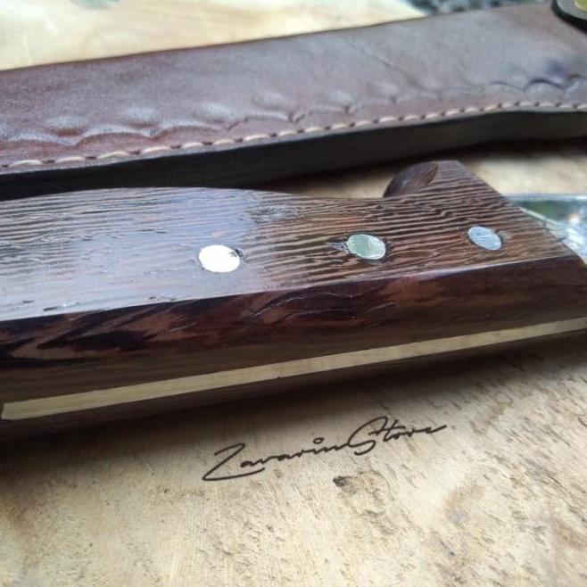 ;&;&;&;&] Promo Pisau Sembelih Tajam Hulusi 20Cm - Turki - Plus Sarung Kulit