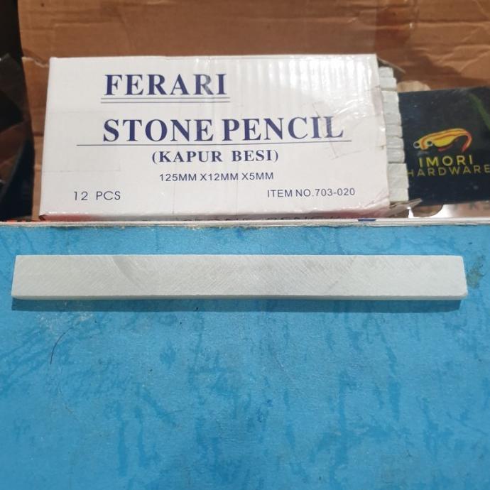 

~@~@~@~@] FERRARI Kapur Besi Putih [12 pcs] Pensil Tulis Stone Pencil
