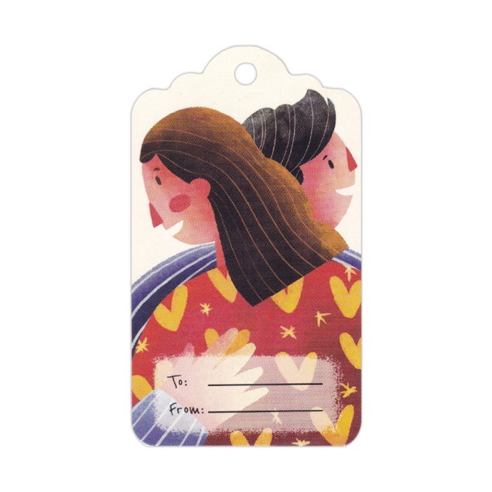 

Capricorn Design Gift Tag / Hang Tag Valentine Isi 1 / HTV004