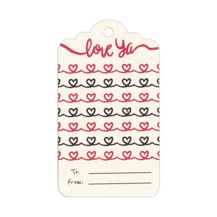 

Capricorn Design Gift Tag / Hang Tag Valentine Isi 1 - HTV009