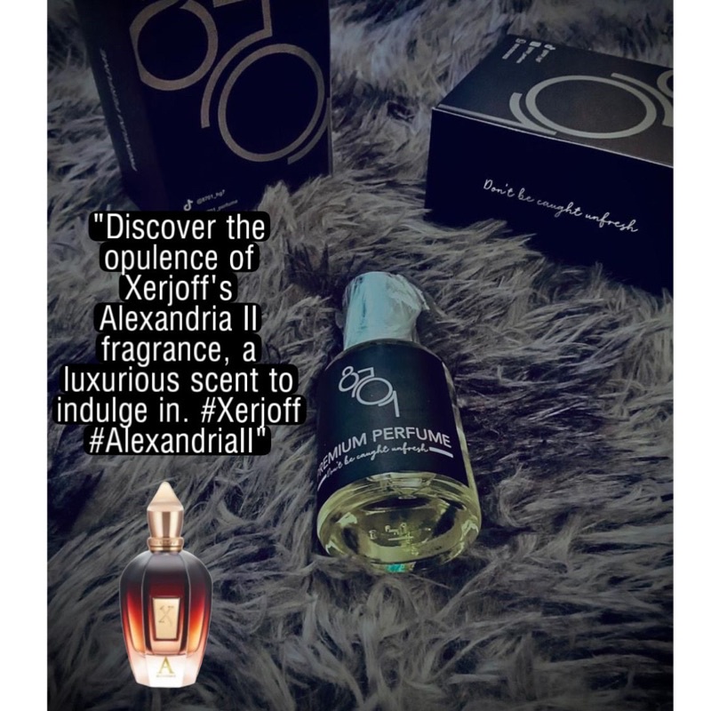 8701 premium Perfume inspired by xerjoff Alexandria ii