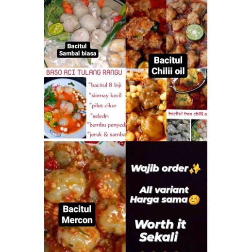 

bacitul (baso aci tulang rangu) di jamin nagihhhh