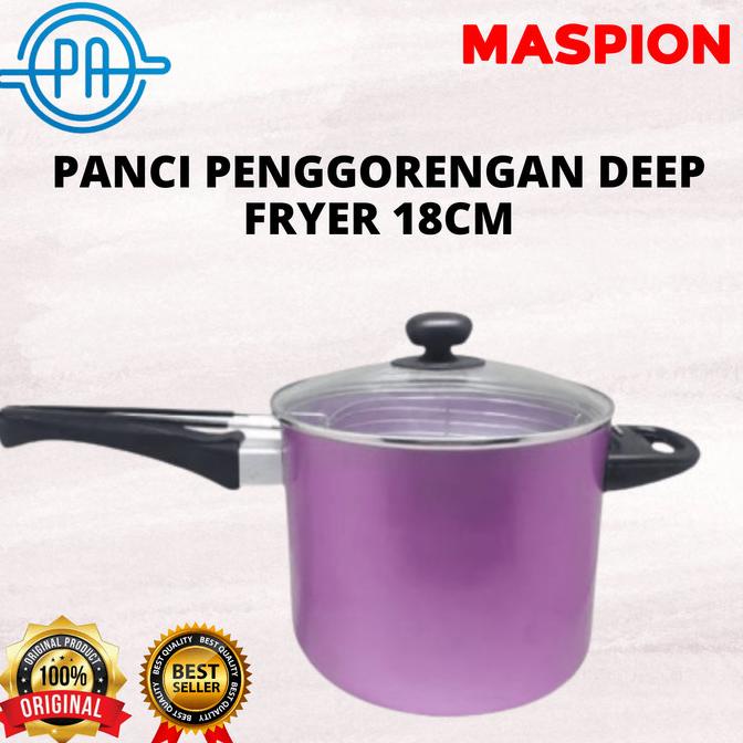 PANCI PENGGORENGAN MASPION DEEP FRYER 18CM / MULTIFRYER MASPION