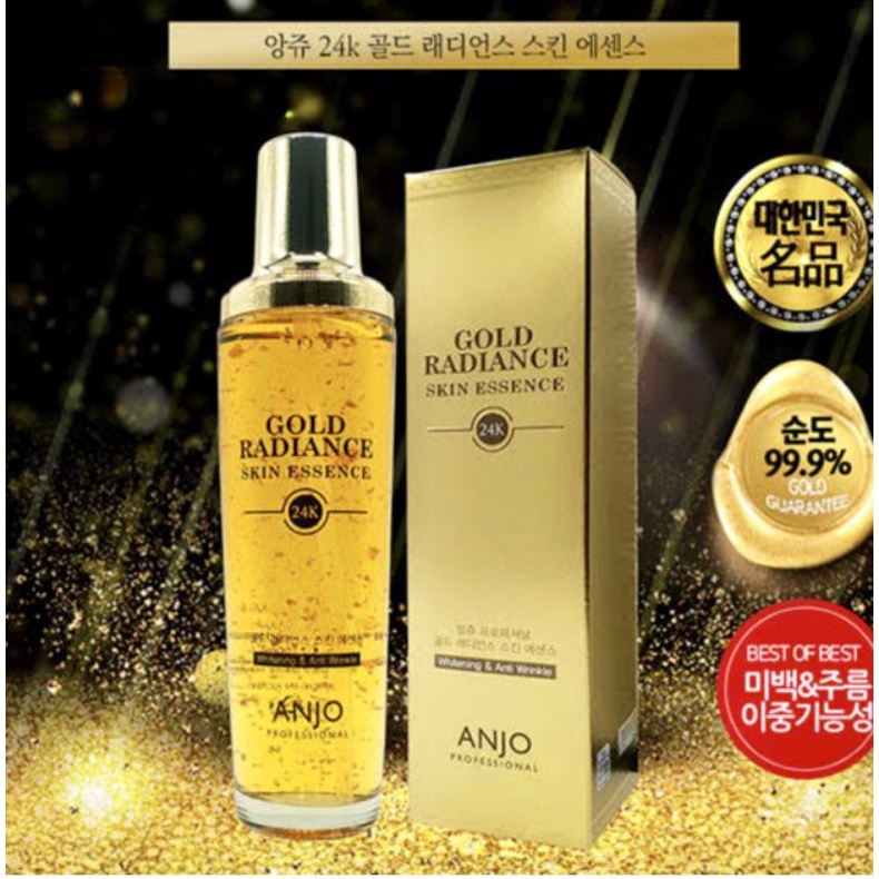 ANJO PROFFESIONAL 24 K Gold  RADIANCE  ESSENCE  / Serum wajah ORIGINAL Korea  PROMO  TERMURAH 