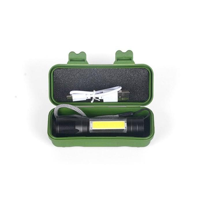 Senter Swat Mini Zoom - Senter Police LED U3 - Senter Swat T6 Mini BHTC