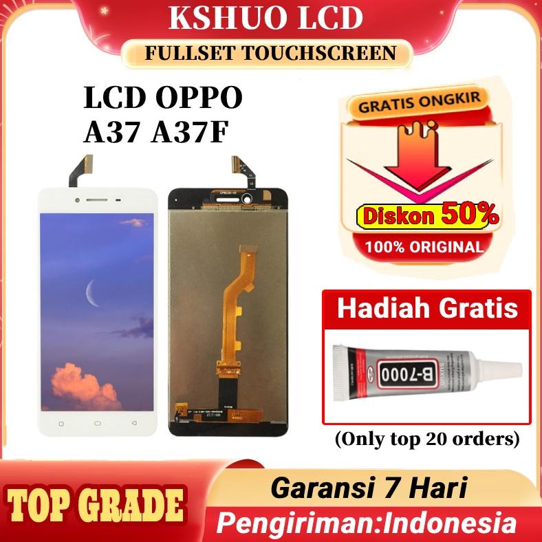 Original Lcd Oppo A37 A37F Fullset Touchscreen Ori Hp Touch Screen Bagian Digitizer Layar Sentuh Ver