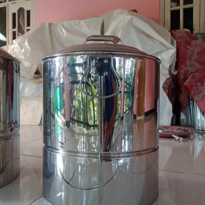 /////] panci kukus/langseng stainles besar 40cm