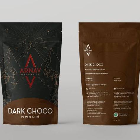 

Dark Choco Powder Drink Arnav 1 Kg - Bubuk Numan Cokelat Murni Preum