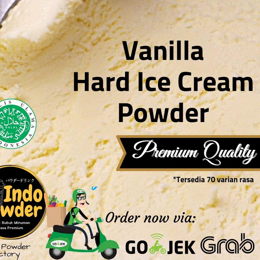 

✨TERBARU✨ Vanilla HARD ICE CREAM Powder 1Kg - Bubuk Ice Cream Vanilla 1Kg - Bubuk Es Krim !!