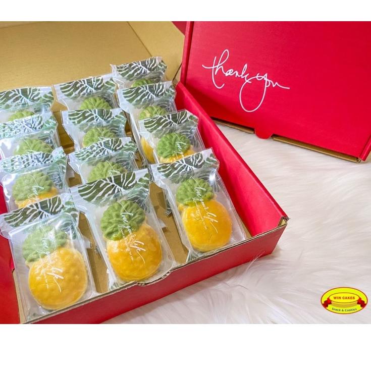 

12.12 ✨Promo✨ Nastar Taiwan / Nastar Nanas Wisman Jumbo / Taiwanese Pineapple Cake / Pineapple Tart (Isi 12) !!