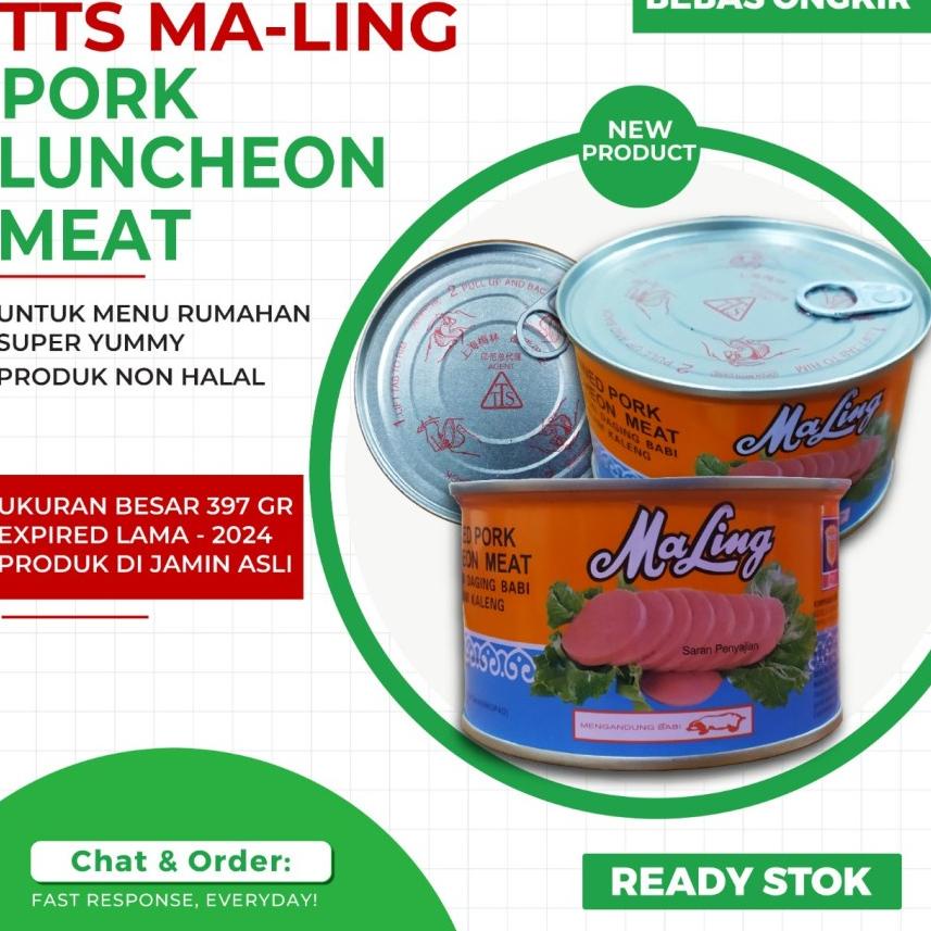 

Terbaik MALING TTS BESAR 397gr -TERMURAHH /MALING TTS /BABI KALENG/HAM BABI buruan