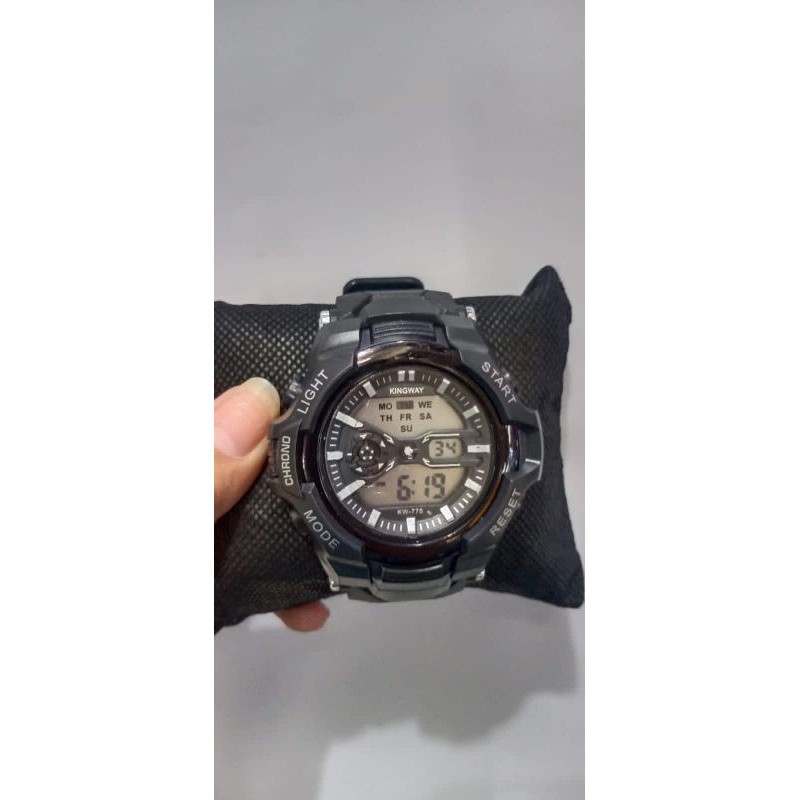 JAM TANGAN PRIA DIGITAL SPORT KINGWAY WATERPROOF