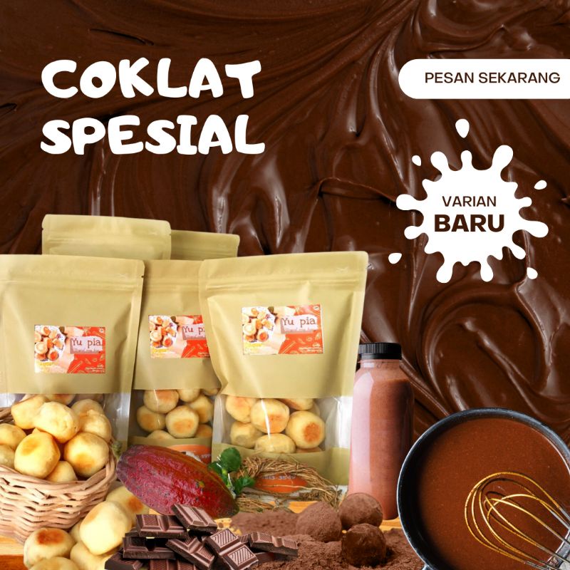 

[PIA UNYIL] by Bakpia Pathok 104 ~ Rasa Coklat Mini (Oleh-Oleh khas Yogyakarta)