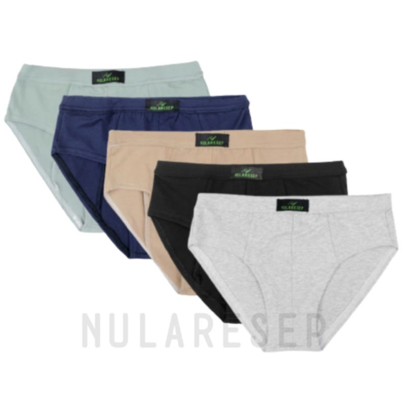 Nularesep Celana dalam pria Segitiga isi 3pcs