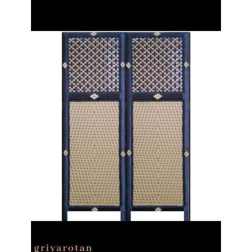 ' (Ready Stock) Sketsel / Pembatas Ruangan / Penyelat Ruangan Rattan