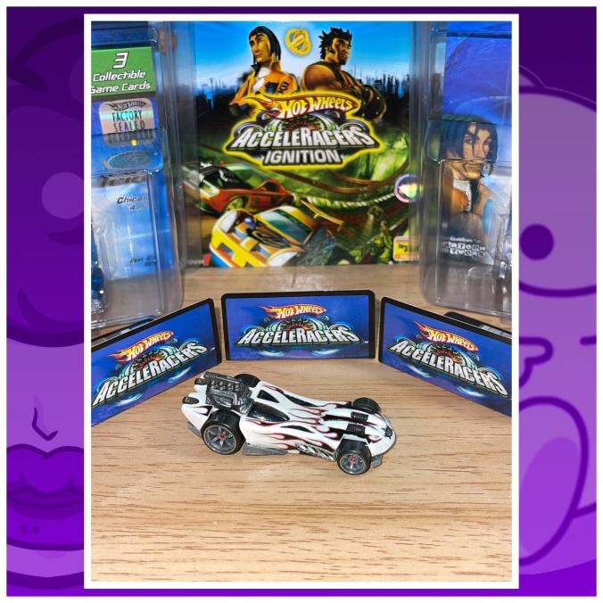 Baru | Koleksi Hot Wheels Acceleracers Power Bomb Metal Maniac