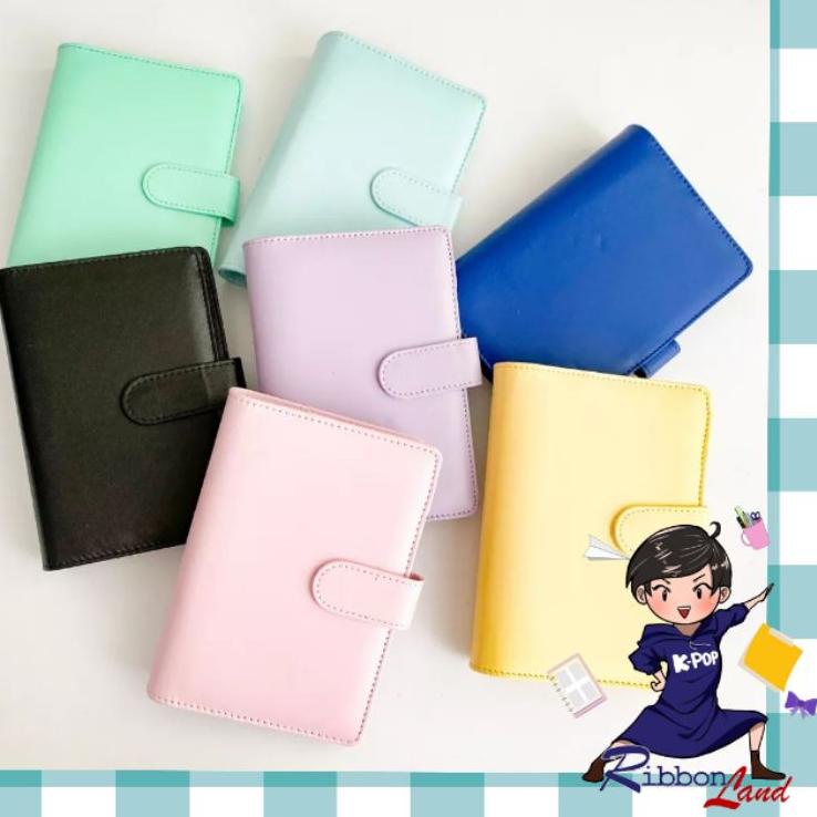 

Sekarang Ada A6 Binder Kulit PU Ring 6 Magnet Snap HIRO