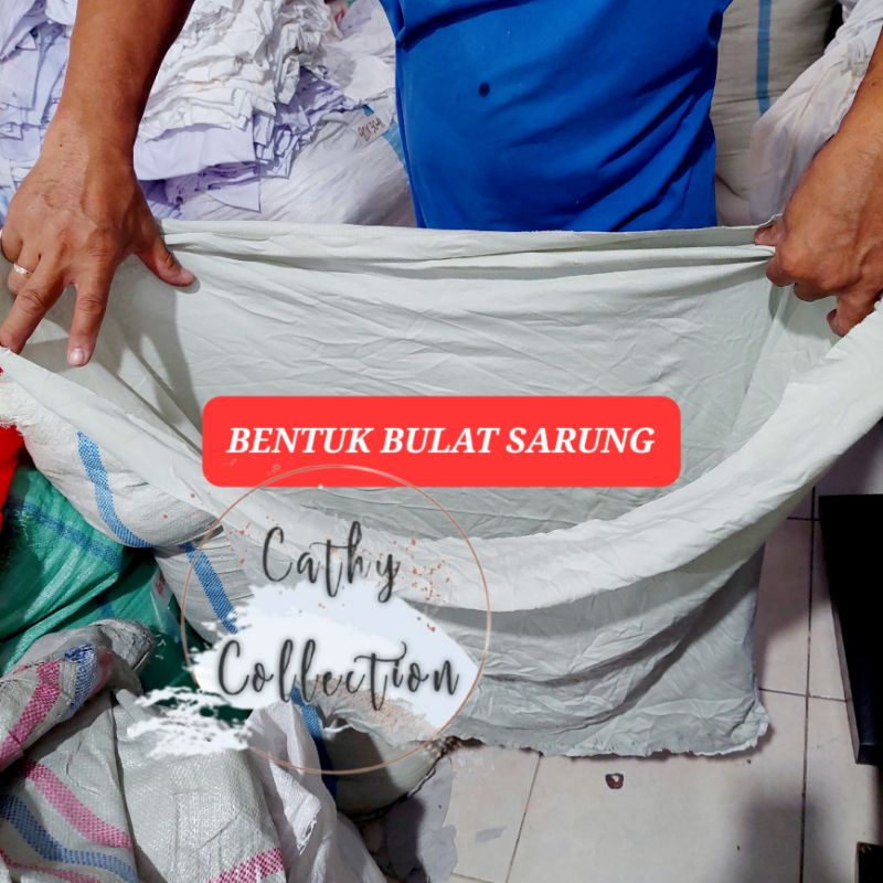 Kain Lap Majun Warna KATUN Ukuran Besar Per kg