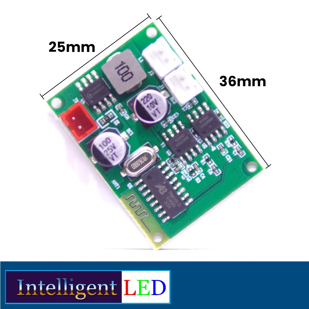 MP3 Bluetooth Modul Power Amplifier Stereo 2x3W Board Car Audio 7V-16V