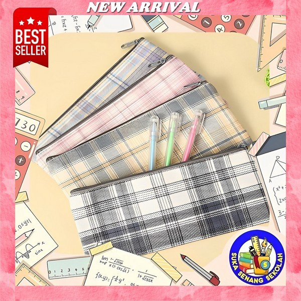 

Tempat Pensil Kanvas Snoopy Lucu Tempat Pensil Kapasitas Besar-Suning Mall Kotak Pensil / Pensil Case Kain Canvas Motif Garis Warna Warni Sk0091