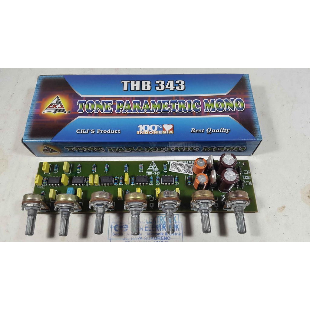 KIT TONE CONTROL PARAMETRIK MONO