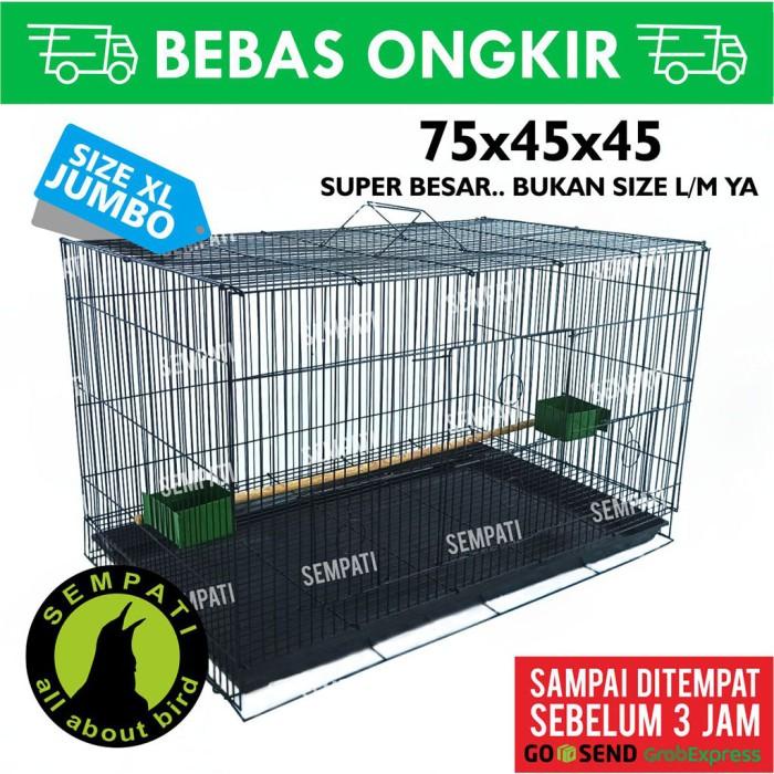 Terlaris Sangkar Umbaran Batre Xl Jumbo Kandang Ternak Burung Lovebird Kucing K