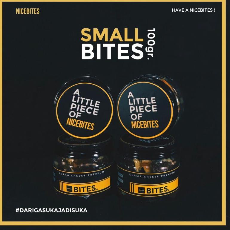 

[SALE !] Small Bites (100gr) | Kurma Cheese NICEBITES (Kurma Keju Lembut Tanpa Biji dengan Topping)