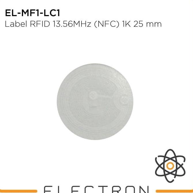 

El-Mf1-Lc1 Rfid 13.56Mhz 1K Label Sticker Tag Nfc Stiker 13.56 Mhz