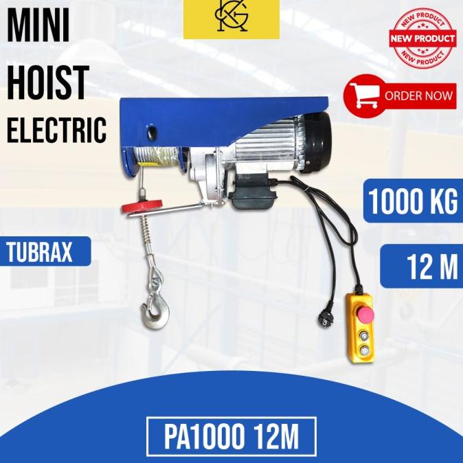 Mini Hoist Electric PA1000 Katrol Elektrik Takel Listrik 20 Meter 1TON