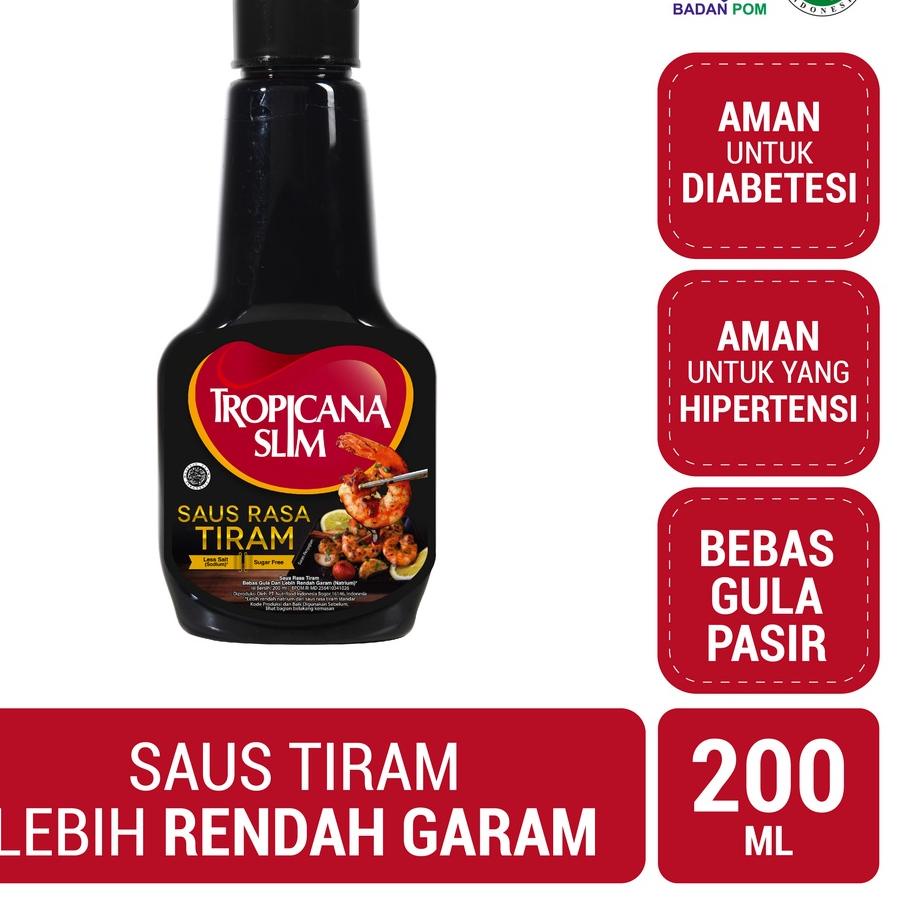 

Promo ✔️⭐ Tropicana Slim Saus Tiram 200 ml - Bantu Dukung Hidup Sehat