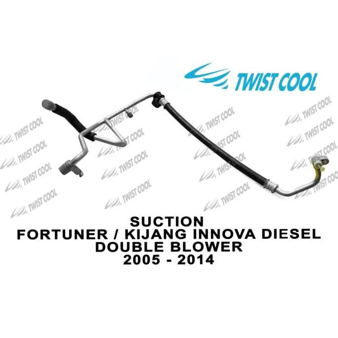 SELANG AC MOBIL TOYOTA INNOVA/FORTUNER DIESEL DOUBLE BLOWER 2005/2014