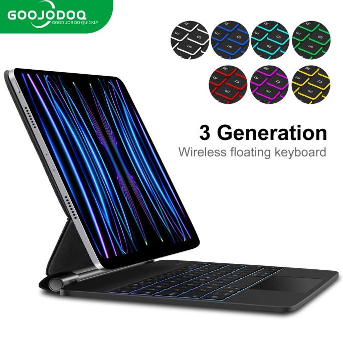 GOOJODOQ 2023 Magic Keyboard Case for ipad Pro 11 Air 4 5 10th