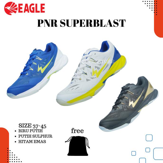 EAGLE PNR SUPERBLAST SEPATU BADMINTON OLAHRAGA PRIA ORIGINAL