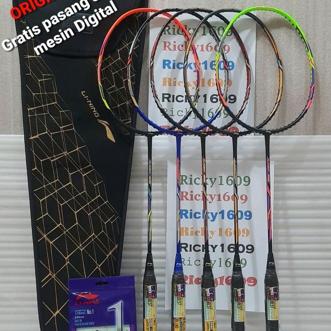 RAKET BADMINTON LINING TURBO 99 (MEGA TENSION UP TO 30 LBS) ORIGINAL