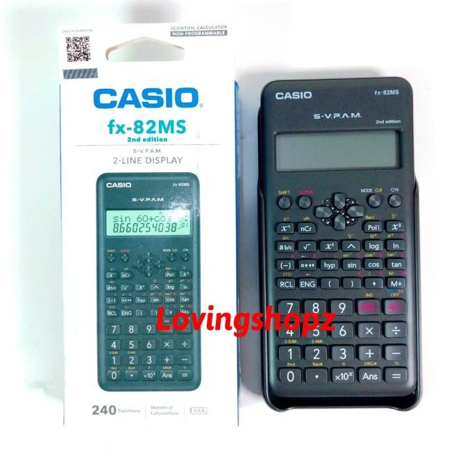

CASIO FX82 MS - Kalkulator Scientific / Ilmiah Sekolah FX82MS