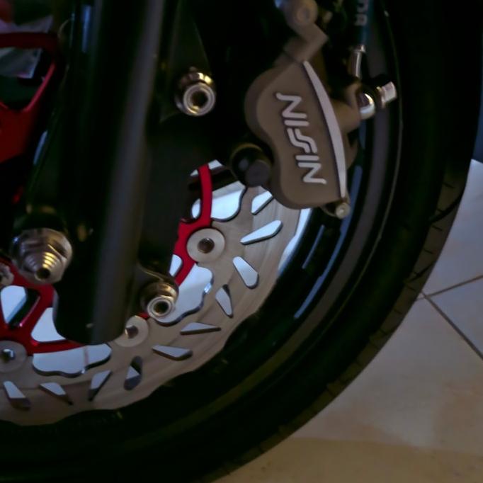 bracket disk 260 beat & vario kaliper nissin samurai & Rcb s1