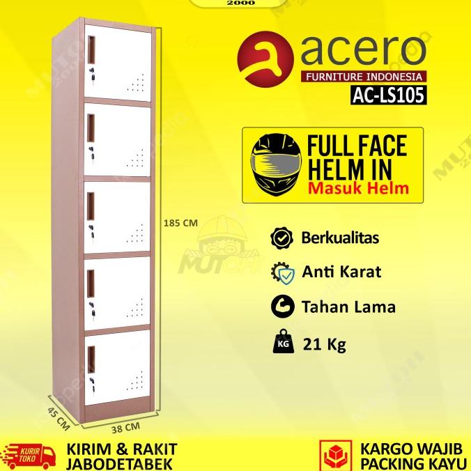 

Terbaik Acero Ac-Ls105 Loker Besi 5 Pintu Locker Besi 5 Pintu Sale