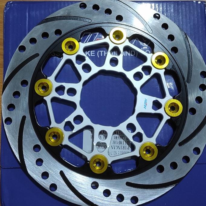 Disk Disc Piringan Cakram Depan Nissin 220 Mm Floating Warna Mio Beat