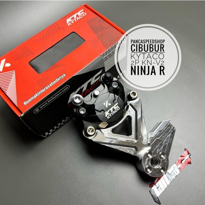 KALIPER BELAKANG KTC KYTACO 2P 2 PISTON NINJA R RR PLUS BREKET KALIPER