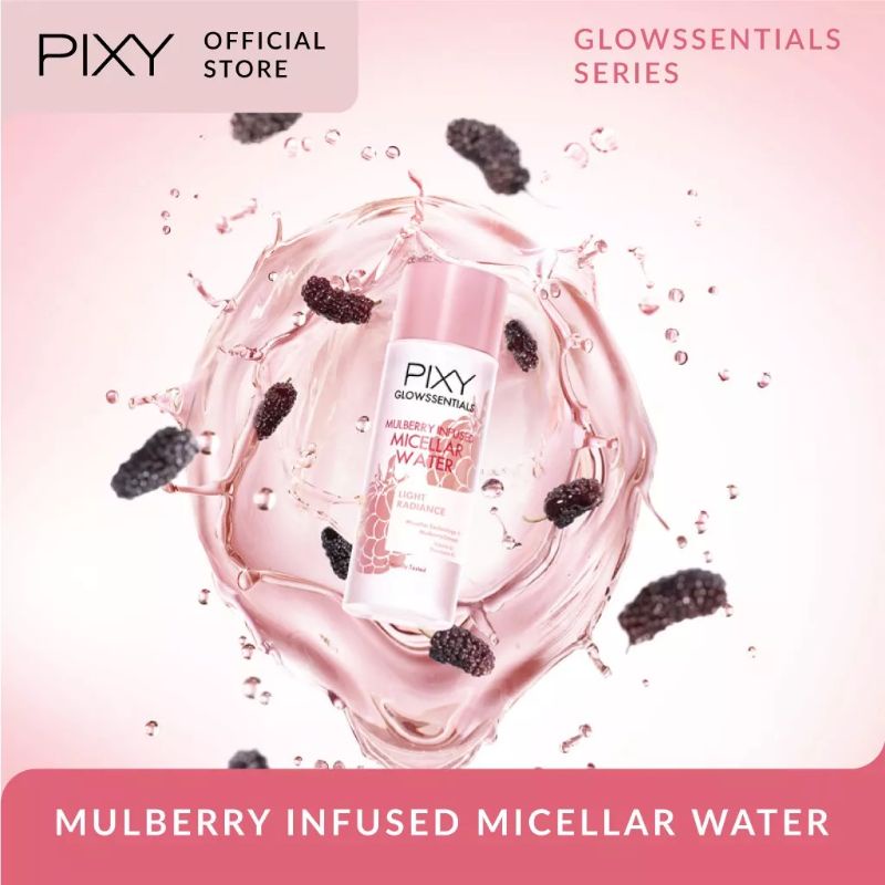 PIXY Glowssentials Mulberry Infused Micellar Water 145ml