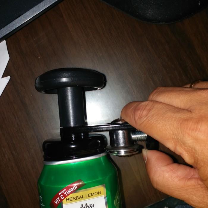 POPcan PETcan Seamer Alat Manual Can Sealer Penutup Kaleng Botol 5.2cm