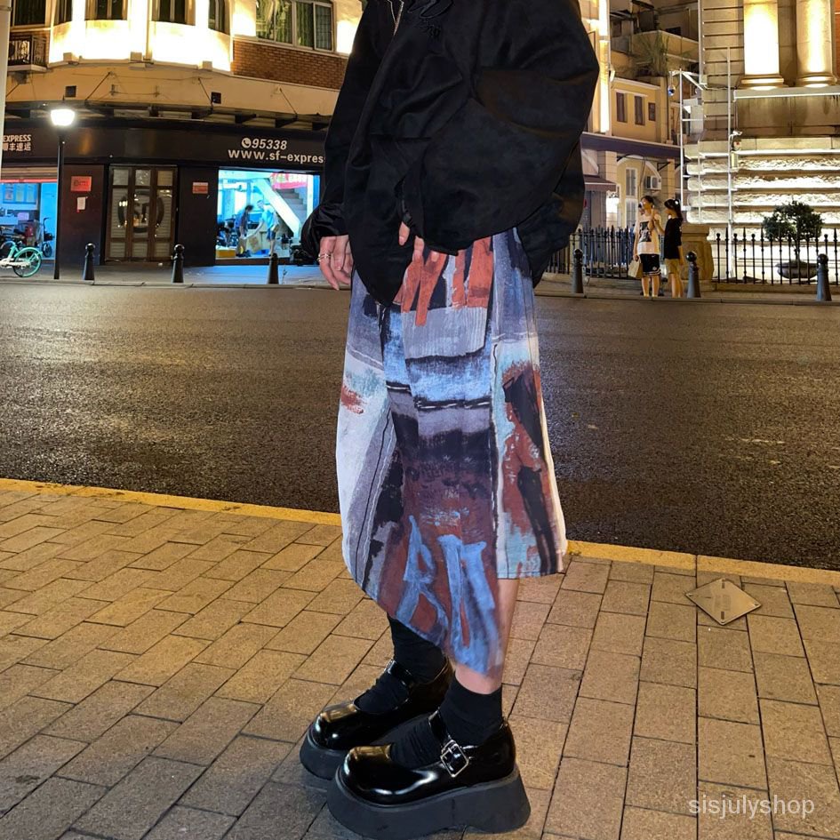 [✅BISA COD] #Sisjuly# Rok Setengah Y2K Wanita / Rok Pinggang Tinggi Tidak Beraturan Rok Pinggang Wan