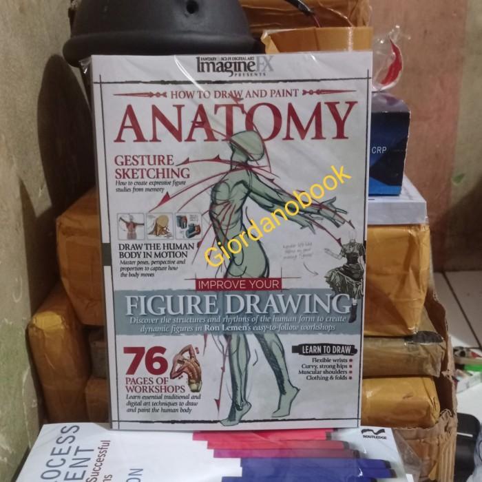 Terlaris Buku Imaginefx How To Draw And Paint Anatomy Vol 2