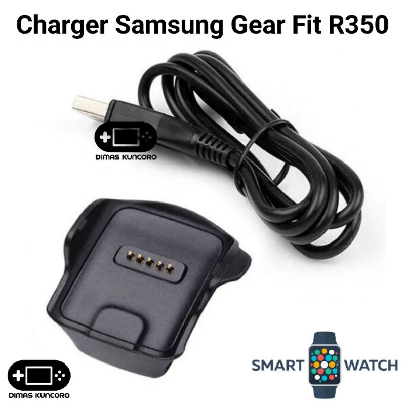 Charger Samsung Gear Fit SM R350 charging usb cable dock kabel