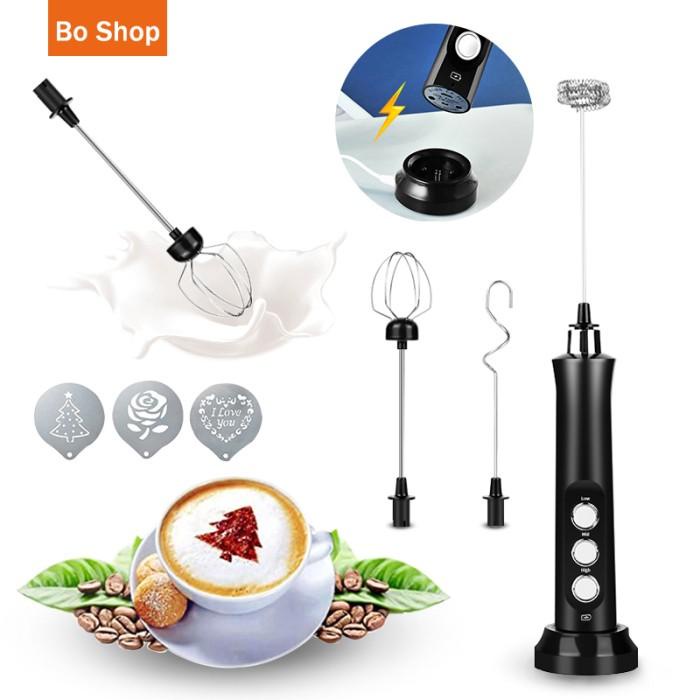 Terlaris Mini Hand Mixer Coffee Mixer Hand Blender Pengaduk Kopi Usb Portable